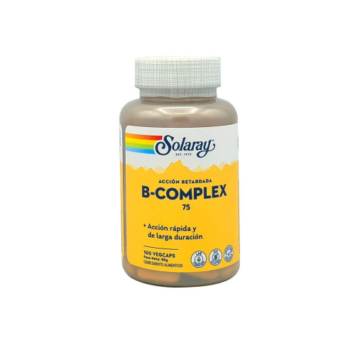 SOLARAY B COMPLEX 75 100 CAPSULAS