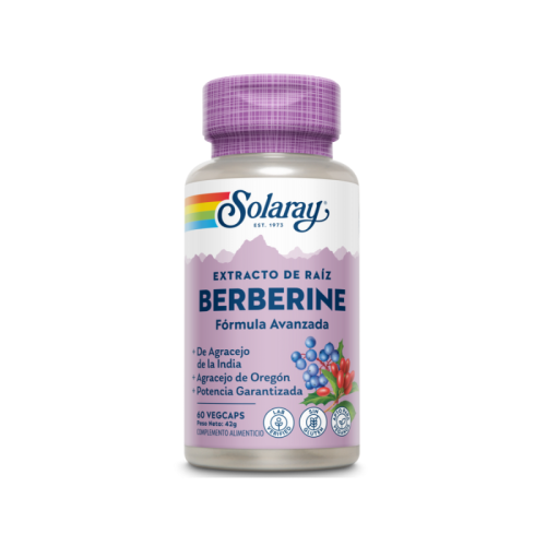 SOLARAY BERBERINE 60 CÁPSULAS