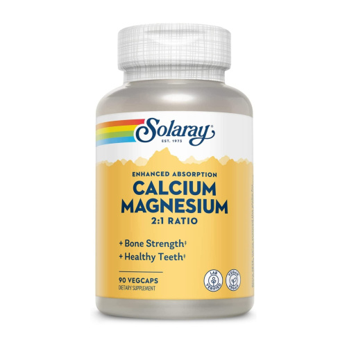 SOLARAY CALCIUM MAGNESIUM 90 CÁPSULAS