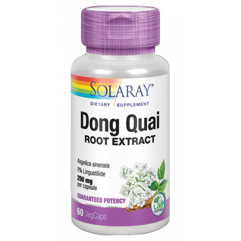 SOLARAY DONG QUAI -ANGELICA SINENSIS- 60 CÁPSULAS
