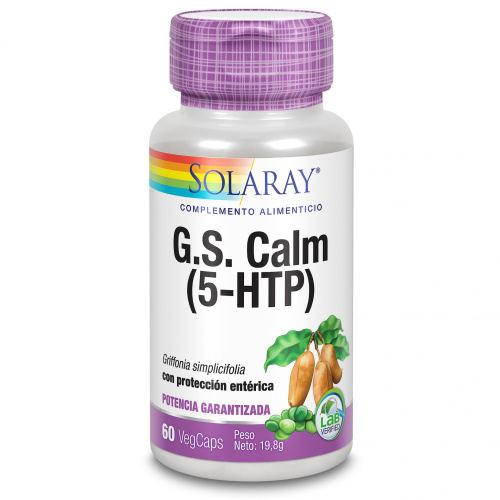 SOLARAY GS CALM 5-HTP 60 CÁPSULAS
