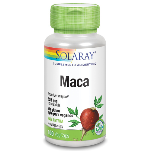 SOLARAY MACA 100 CÁPSULAS