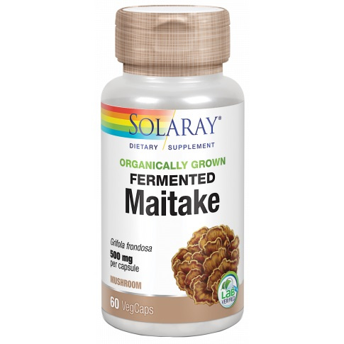 SOLARAY MAITAKE FERMENTADO 60 CÁPSULAS