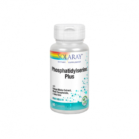 SOLARAY PHOPHATYDILSERINE -FOSFATIDILSERINA- PLUS 60 CÁPSULAS