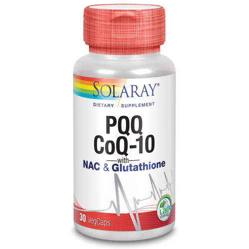 SOLARAY PQQ CoQ10 30 CÁPSULAS