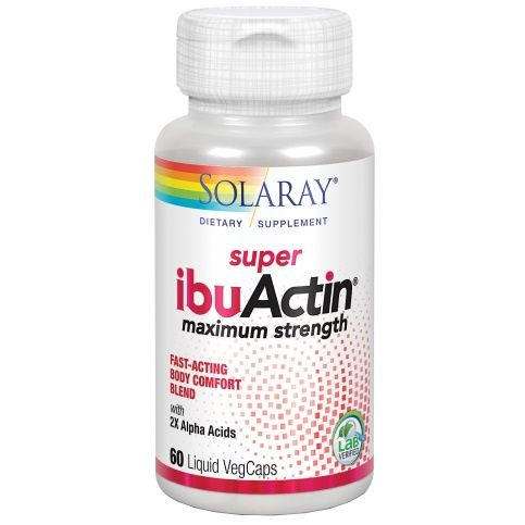 SOLARAY SUPER IBUACTIN 60 CÁPSULAS
