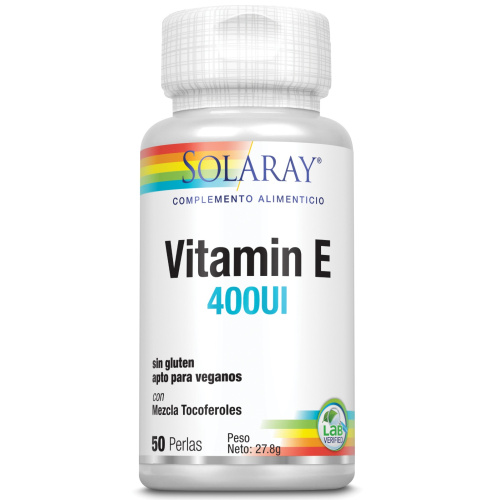 SOLARAY VITAMINA E 400 U.I. 50 PERLAS