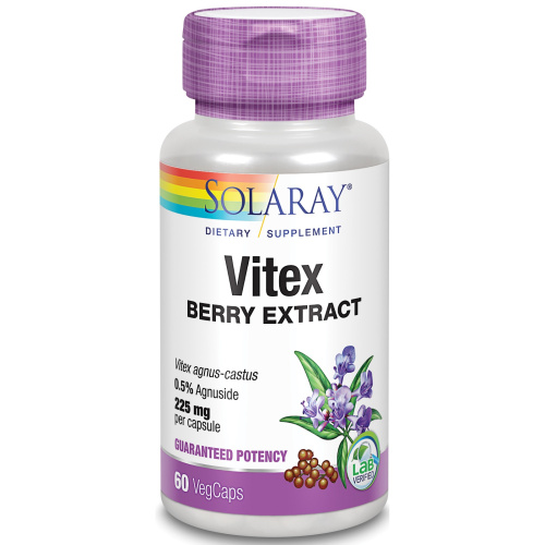SOLARAY VITEX -VITEX AGNUS CASTUS- 60 CÁPSULAS