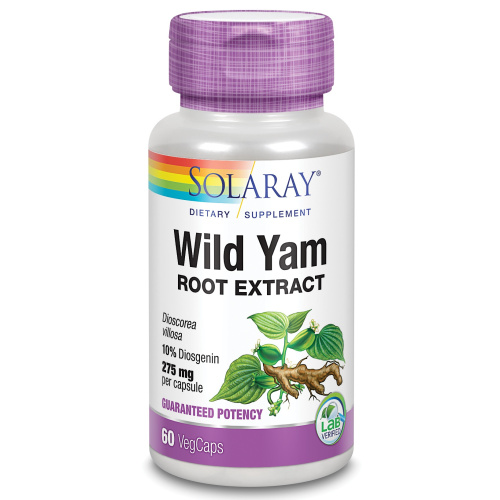 SOLARAY WILD YAM 60 CÁPSULAS