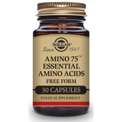 SOLGAAR AMINO 75 AMINOÁCIDOS ESENCIALES LIBRES 30 CÁPSULAS