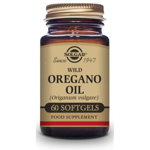 SOLGAR ACEITE DE ORÉGANO SILVESTRE 60 CÁPSULAS BLANDAS