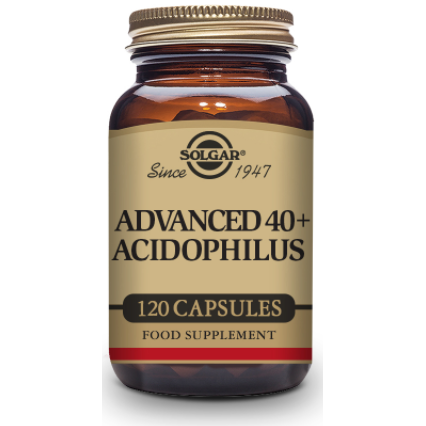 SOLGAR ACIDOPHILLUS 40+ ADVANCED 120 CÁPSULAS