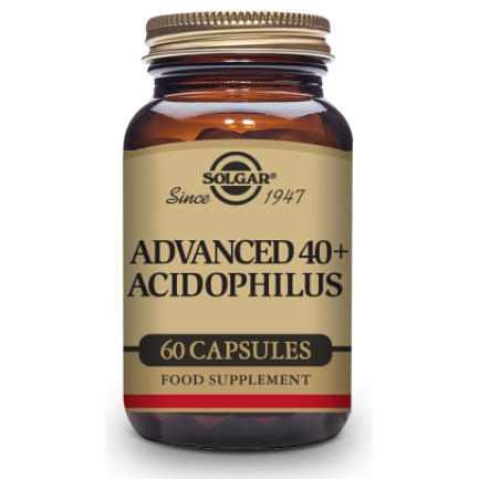 SOLGAR ACIDOPHILLUS 40+ ADVANCED 60 CÁPSULAS