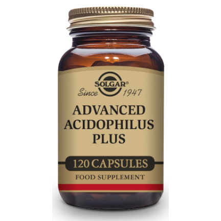 SOLGAR ADVANCED ACIDOPHILLUS PLUS 120 CÁPSULAS 