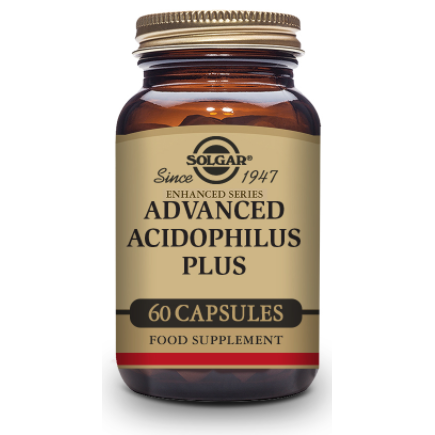 SOLGAR ADVANCED ACIDOPHILLUS PLUS 60 CÁPSULAS 