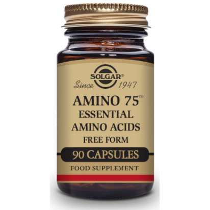 SOLGAR AMINO 75 AMINOÁCIDOS ESENCIALES LIBRES 90 CÁPSULAS