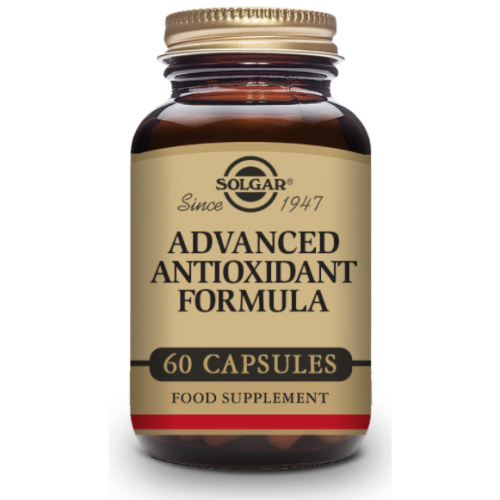SOLGAR ANTIOXIDANTES AVANZADOS FÓRMULA 60 CÁPSULAS