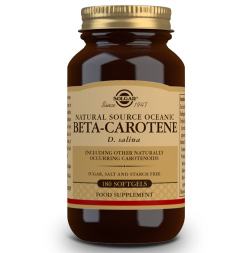 SOLGAR BETA CAROTENO OCEANICO 7 MG 180 CÁPSULAS