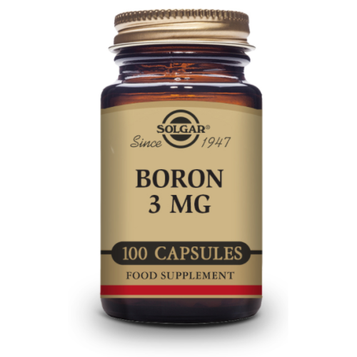 SOLGAR BORO 3 MG MULTIQUELADO 100 CÁPSULAS