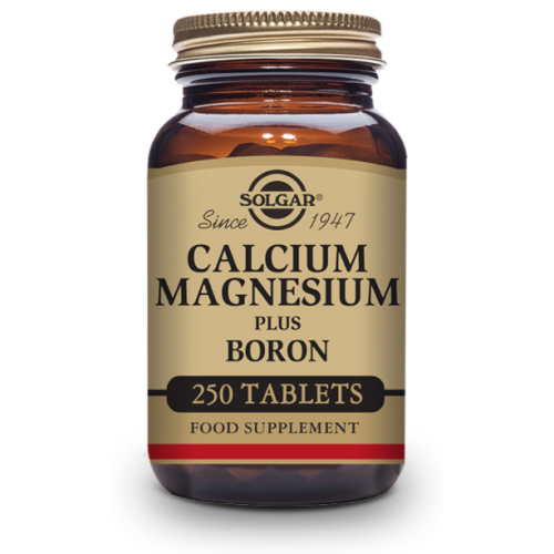 SOLGAR CALCIO MAGNESIO PLUS BORO 250 COMPRIMIDOS
