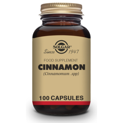 SOLGAR CANELA CHINA EXTRACTO 100 CÁPSULAS