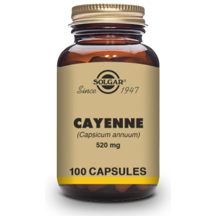 SOLGAR CAYENA 100 CÁPSULAS