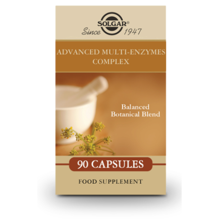 Solgar Comfort Zone Enzimas Digestivas 90 Cápsulas 
