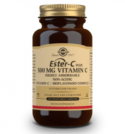 SOLGAR ESTER C PLUS 500MG VITAMINA C 250 CÁPSULAS
