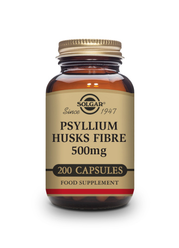 SOLGAR FIBRA DE CASCARA DE PSYLLIUM 500MG 200 CÁPSULAS