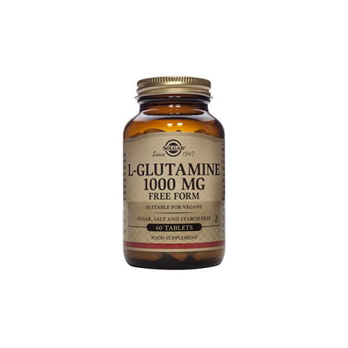 SOLGAR L-GLUTAMINA 1000MG 60 CAPSULAS