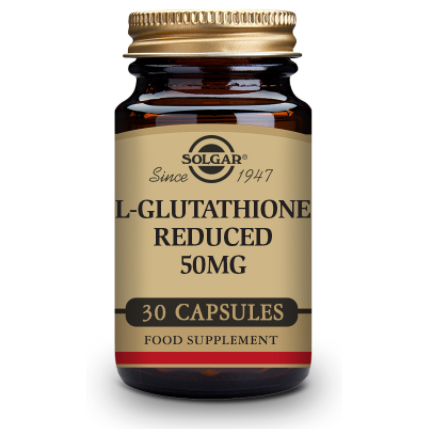 SOLGAR L-GLUTATION 50 MG 30 CÁPSULAS