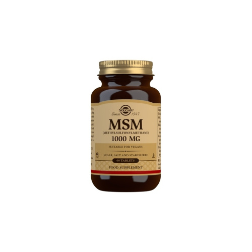 SOLGAR MSM 1000MG 60 COMPRIMIDOS