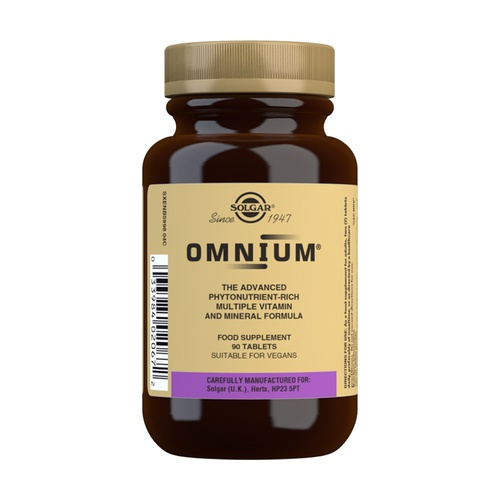 SOLGAR OMNIUM MULTIVITAMINICO 90 COMPRIMIDOS