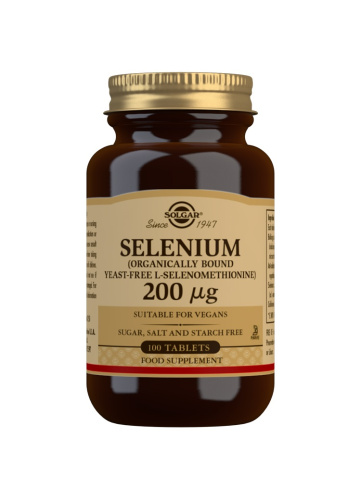 SOLGAR SELENIO 200MCG 100 COMPRIMIDOS
