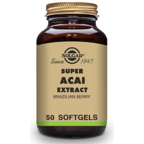SOLGAR SUPER ACAÍ EXTRACTO 50 CÁPSULAS BLANDAS