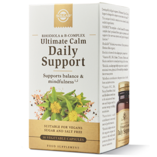 SOLGAR ULTIMATE CALM DAILY SUPPORT 30 CÁPSULAS