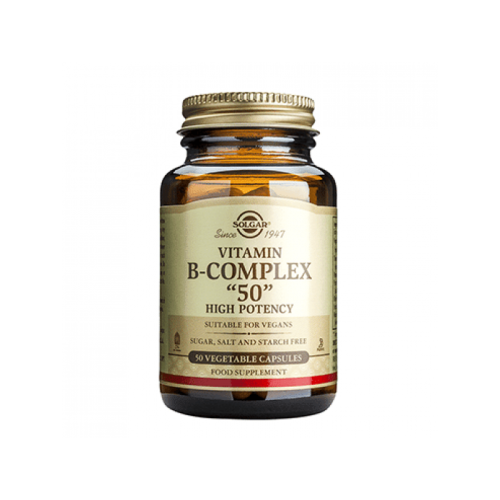 SOLGAR VITAMINA B COMPLEX '50' 50 CÁPSULAS