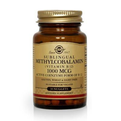 SOLGAR VITAMINA B12 1000MCG 30 COMPRIMIDOS