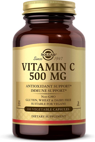 SOLGAR VITAMINA C 500 MG 100 CAPSULAS