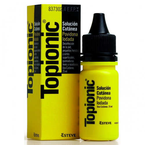 Topionic povidona iodada solución cutánea 100 ml