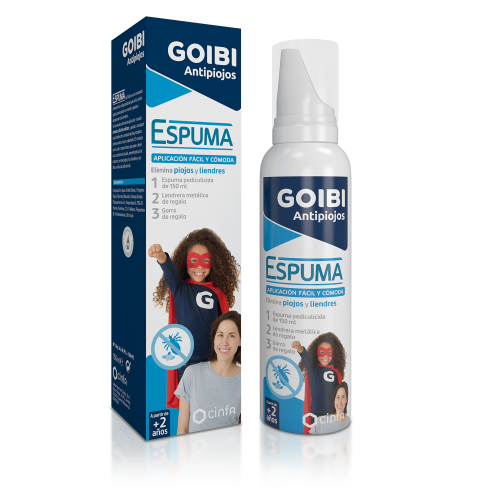 GOIBI ANTIPIOJOS ESPUMA 1 ENVASE 150 ml