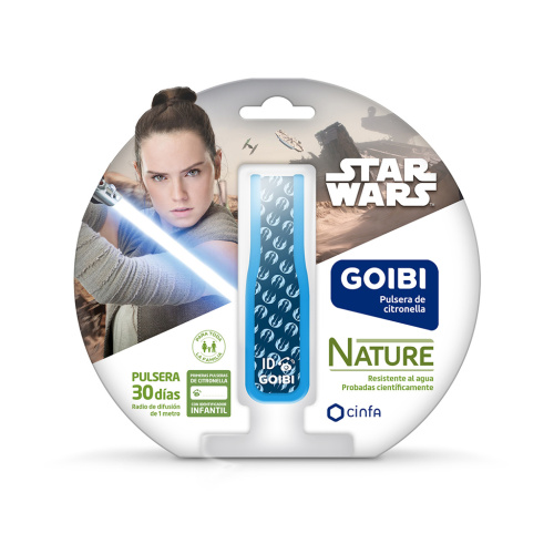 GOIBI PULSERA DE CITRONELLA NATURE 1 PULSERA STAR WARS REY