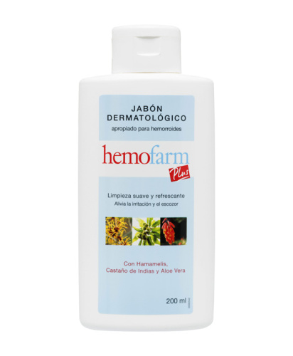 HEMOFARM PLUS JABON 1 ENVASE 200 ml