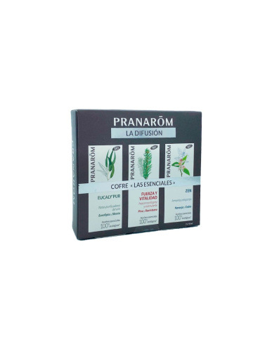 PRANAROM COFRE 'LAS ESENCIALES' 3x 10ML