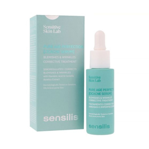 Pure Age Perfection Cicacne Sérum para pieles grasas y sensibles de Sensilis
