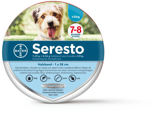 Seresto collar antiparasitario -8kg