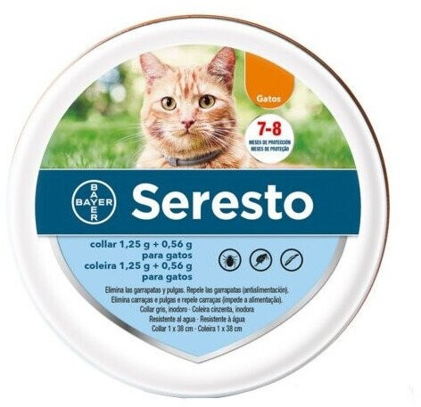 Seresto collar antiparasitario gatos