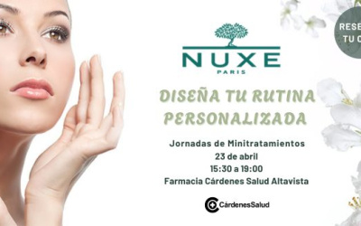 Dise&ntilde;a tu rutina personalizada con NUXE