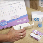 Colocación de pendientes