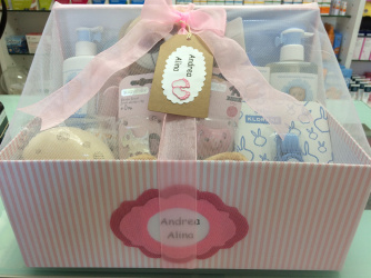 Canastillas personalizadas para bebés  